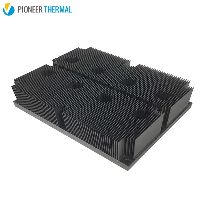 Custom Skived Fin Aluminum Heat Sink