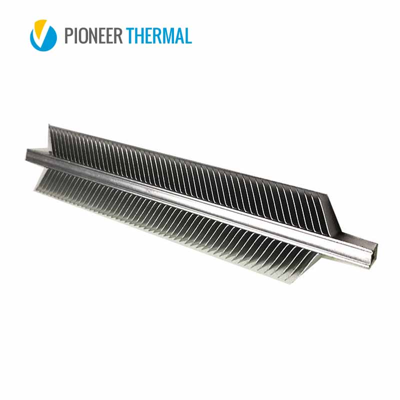 Double Side Skived Heatsink with Tube