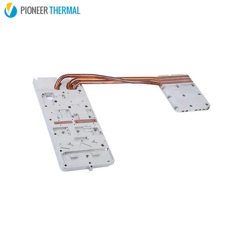 Heat Pipe Heatsink With Aluminum Base