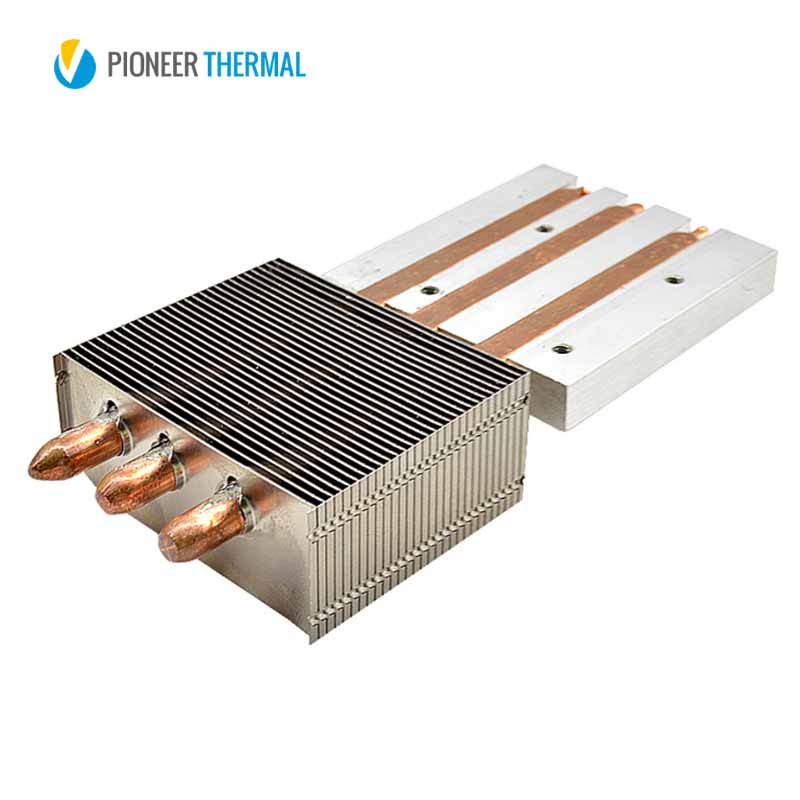 Heat Pipe Heat Sink for Projector