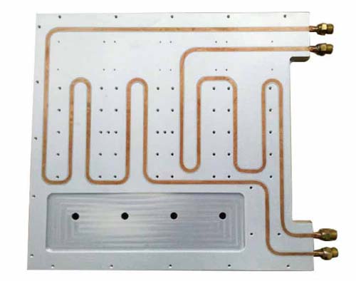 liquid coolder plate heat sink