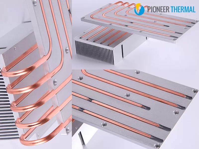 Water Liquid Cold Plate Heat Sink for Medicine Equipment